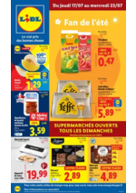 Prospectus Lidl : Profitez d'une sélection de produits Lidl pour des repas ensoleillés à prix minis !