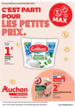 Prospectus Auchan Supermarché : C'est parti pour une année moins chère dans votre super