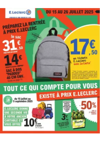 Prospectus E.Leclerc CAUFFRY : DEPENSER MOINS 15