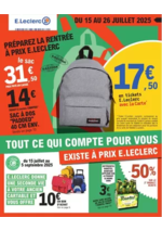 Prospectus E.Leclerc : DEPENSER MOINS 15
