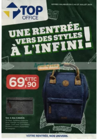Prospectus Top Office Nîmes : UNE RENTREE, VERS DES STYLES À L'INFINI