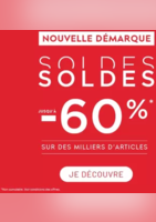 SOLDES jusqu'à -60 % - Bouchara