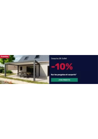 Prospectus K par K CHAMPIGNY SUR MARNE : -10% de remise sur les pergolas et les carports