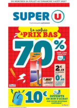 Prospectus Super U : Spécial Rentrée des classes
