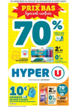 Prospectus Hyper U : Spécial Rentrée des classes