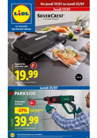 Prospectus Lidl LANESTER : Chez Lidl, profitez d'équipements fiables pour cuisiner vos repas préférés !