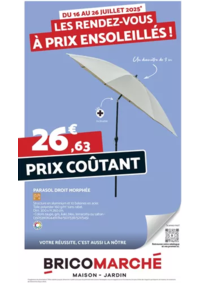 Prospectus Bricomarché MORTAGNE AU PERCHE : Les rendez-vous à prix ensoleillés