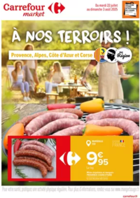 Prospectus Carrefour Market CAZERES : A NOS TERROIRS ! PACA - CORSE