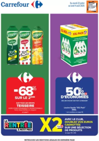 Prospectus Carrefour city PARIS 42 avenue de la Motte Picquet : LA RENTRÉE A PETIT PRIX X2