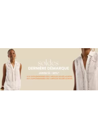 Prospectus sud express ST GERMAIN EN LAYE 9 rue de Collignon : Jusqu'à -60% -10% supplémentaire dès deux articles soldés achetés, et -20% dès 3 articles soldés ach
