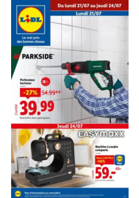 Prospectus Lidl BUXEROLLES : Bricolage, jardinage, jouets et vêtements pour enfants… et bien plus encore chez Lidl !