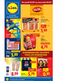 Prospectus Lidl Morlaix : Laissez-vous emporter par les saveurs de l'Espagne avec la gamme Sol & Mar chez Lidl !