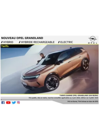 Prospectus Distributeur OPEL GARAGE SUTTER ET FILS SARL CERNAY : Opel Nouveau Grandland