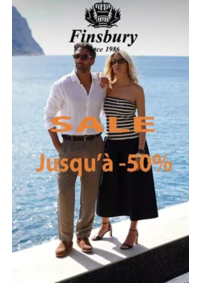 Prospectus Finsbury BOULOGNE-BILLANCOURT : SOLDES jusqu'à -50 %