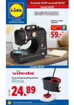 Prospectus Lidl : Profitez des ventes Lidl et découvrez des produits sport, pour la cuisine et la maison !