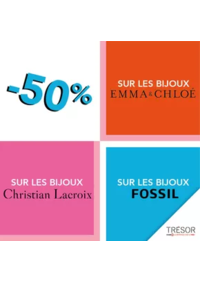 Prospectus Trésor Bijoux PERPIGNAN : Catalogue Trésor Bijoux