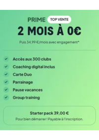 Prospectus Keep CoolFONTAINE : 2 MOIS À 0€