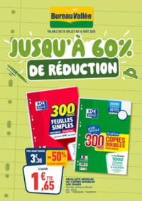 Prospectus Bureau Vallée - Chauray : Jusqu’à 60% de réduction