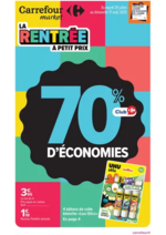 Prospectus Carrefour city : LA RENTRÉE À PETIT PRIX