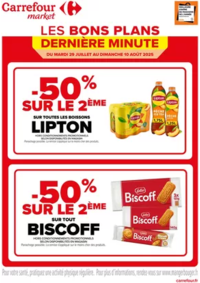 Prospectus Carrefour Market BALLANCOURT : LES BONS PLANS DE DERNIÈRE MINUTE
