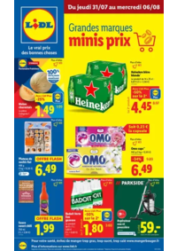 Prospectus Lidl MONTROUGE 74 avenue Marx Dormoy : Cette semaine, retrouvez un ensemble de produits de grandes marques à prix Lidl