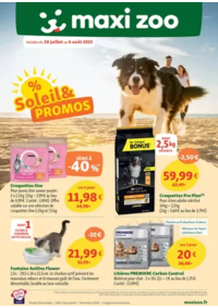 Prospectus Maxi zoo Beauvais : % Soleil & Promos