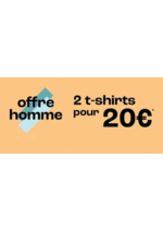 Prospectus SCOTTAGE : 2 t-shirts pour 20€ homme