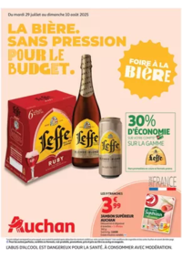 Prospectus Auchan NOGENT SUR OISE : Foire à la bière : sans pression pour le budget