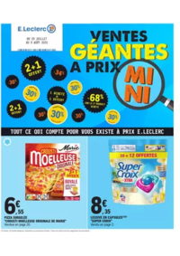 Prospectus E.Leclerc CHAMBRY : VENTES GEANTES
