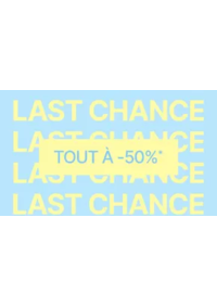 Prospectus Undiz NANCY : Last Chance tout à -50 %