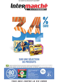 Prospectus Intermarché Express CANNES : GEN AOUT 2 + CAHIER REGION