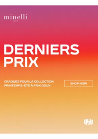 Prospectus Minelli Cannes : Derniers prix !