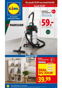 Prospectus Lidl EPINAL : Bricolage, mode et ameublement, ne manquez pas cette nouvelle vente Lidl !