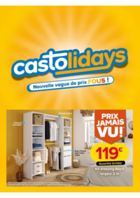 Prospectus Castorama PIERRELAYE : Castolidays - Nouvelle vague de prix fous !