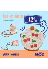 Prospectus Noz La Flèche : Sac en rotin