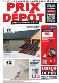 Prospectus Brico Dépôt CARSIX - BERNAY : Spécial projets d'été !