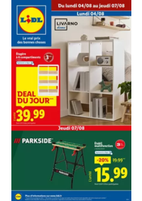 Prospectus Lidl COUTRAS : Découvrez notre large choix de produits bricolage et accessoires pour animaux, à prix Lidl