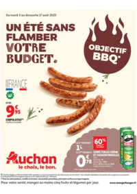 Prospectus Auchan BRIVES CHARENSAC : Un été sans flamber votre budget