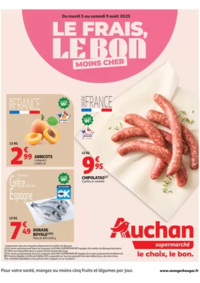 Prospectus Auchan Supermarché Orchies : Le frais, le bon moins cher