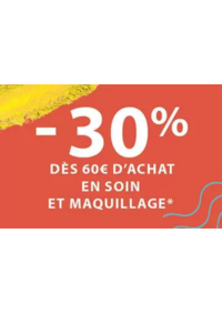 Prospectus Passion Beautés Neufchateau : Profitez de -30% dès 60€ en soin et maquillage* !