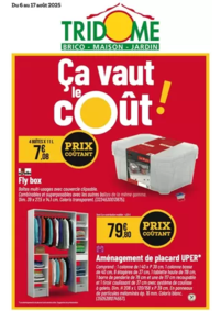 Prospectus Tridôme CARCASSONNE : Ça vaut le coût!