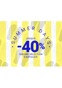 Prospectus Courir CHAMPNIERS : Summer days -40%