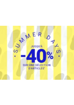 Promos et remises  : Summer days -40%