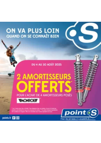 Prospectus Point S GOUSSAINVILLE : Cet été, partez l'esprit tranquille en famille !