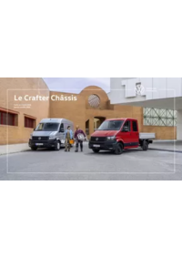 Prospectus Volkswagen Vente et Après-Vente ST PALAIS : Le Crafter Châssis