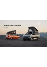 Prospectus Volkswagen Vente et Après-Vente BRESSUIRE : Nouveau California