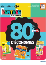 Prospectus Carrefour Drive : 80% D'ÉCONOMIES