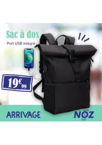 Prospectus Noz Parthenay : ARRIVAGE Sac à dos