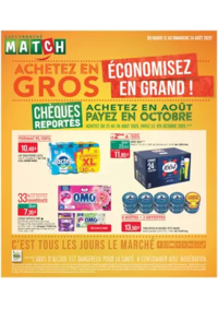 Prospectus Supermarchés Match Grenay : ACHETEZ EN GROS ÉCONOMISEZ EN GRAND !