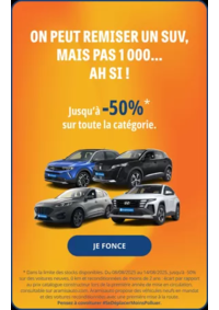 Prospectus Aramis Rouen : On peut remiser un suv, mais pas 1000... ah si !